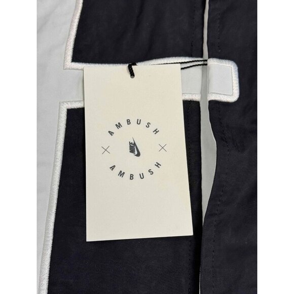 NWT Nike x Ambush NBA Collection Women's Brooklyn Nets Jacket Hooded Black Large - Picture 12 of 16